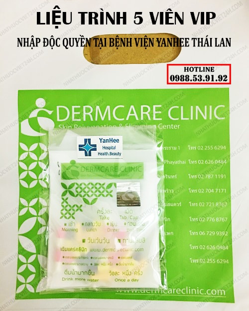 liệu trình giảm cân 5 viên