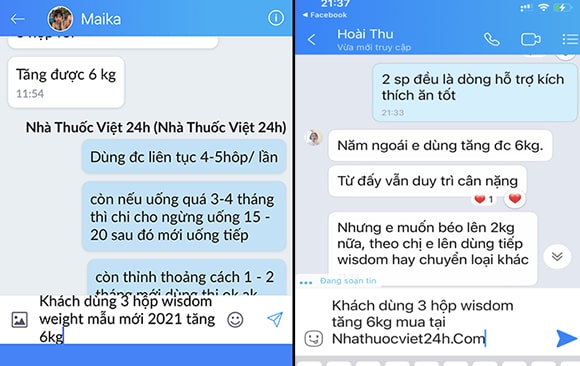 phản hồi dùng thuốc tăng cân wisdom weight, review wisdom weight, những ai đã dùng wisdom weight, thuốc tăng cân wisdom weight tốt không