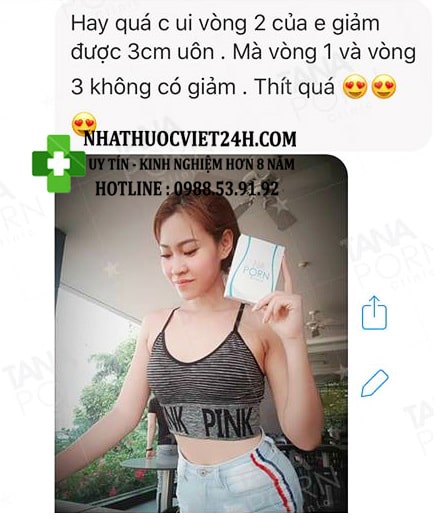 review thuốc giảm cân tanaporn