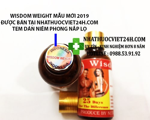 thuốc tăng cân wisdom weight chính hãng