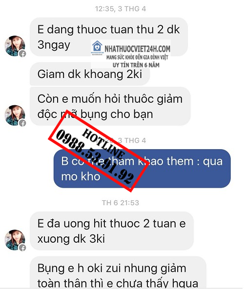 phản hồi thuốc giảm cân thái lan