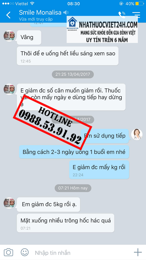 review thuốc giảm cân thái lan