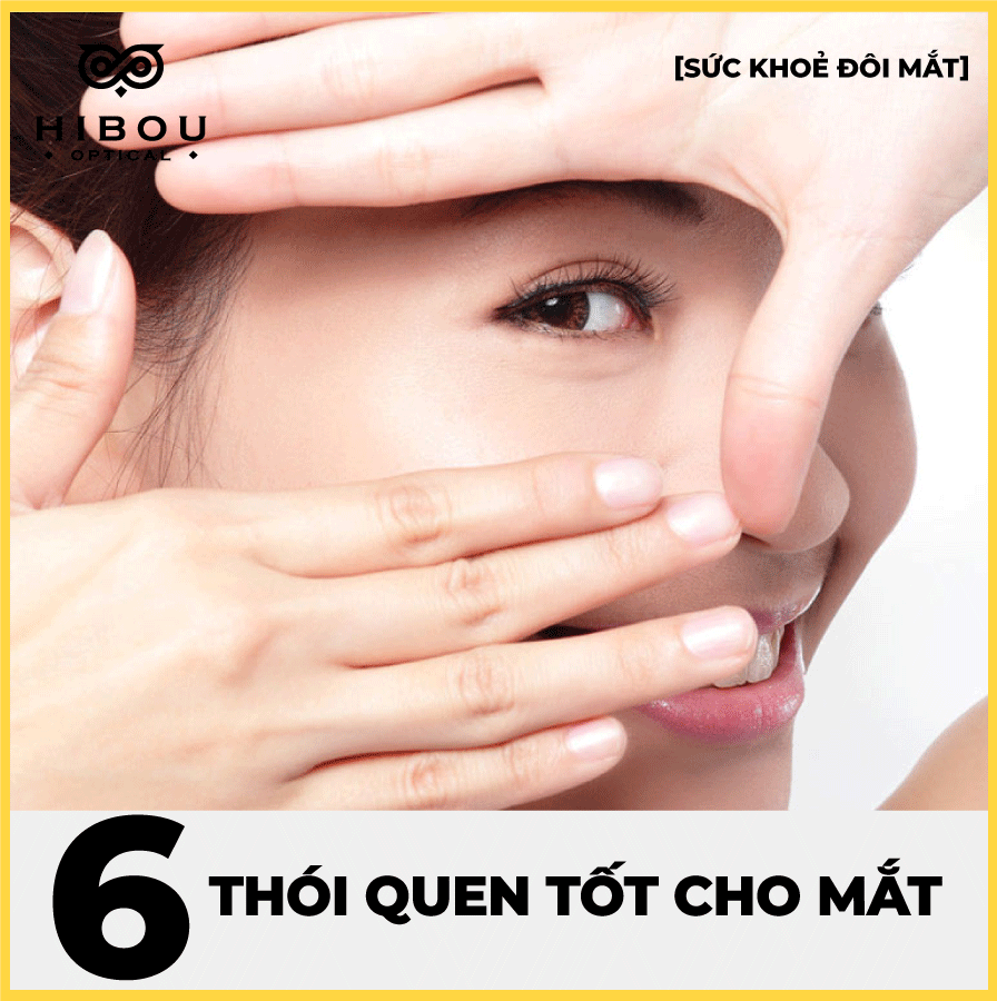 6 thói quen tốt cho mắt dành cho người cận thị