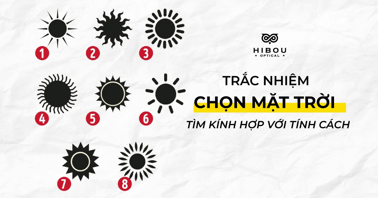 [QUIZZ] Chọn một mặt trời và Hibou sẽ cho bạn biết bạn là ai