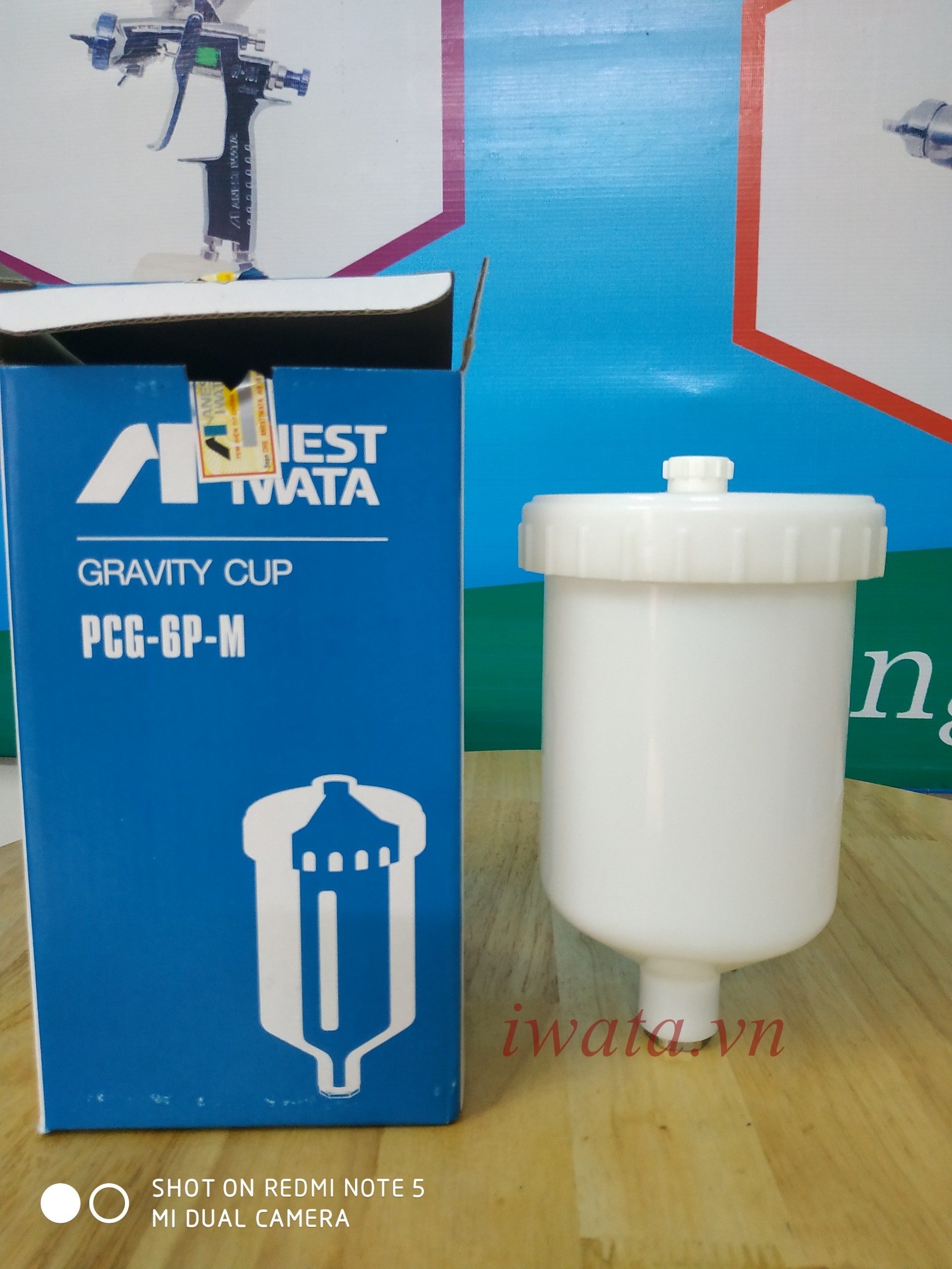 Mã- Tên sản phẩm Cốc đựng sơn Anest Iwata