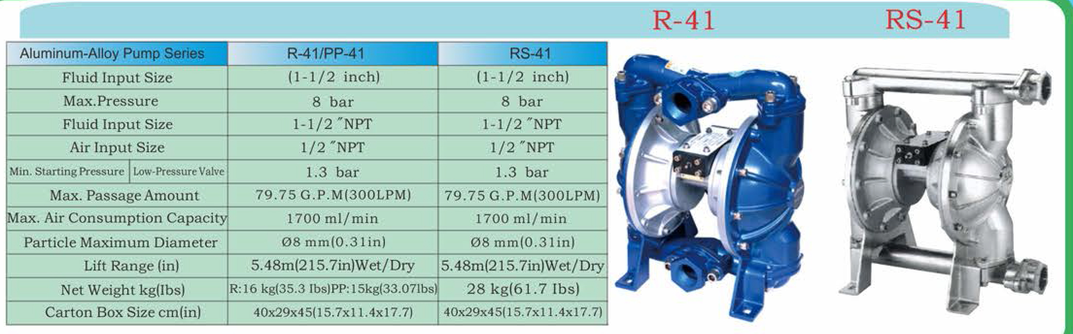 bơm màng rs-41