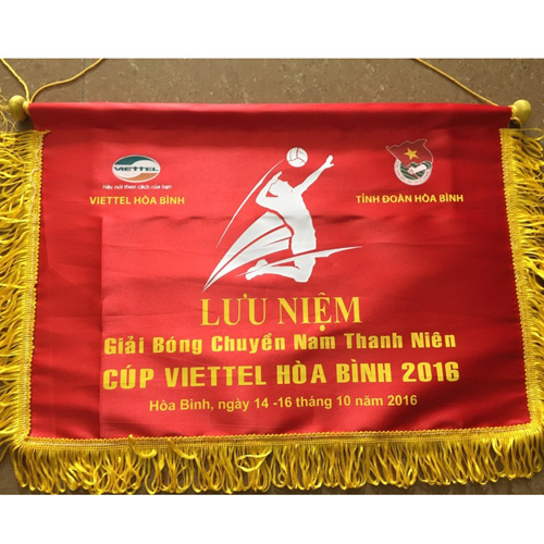 Mẫu cờ chữ nhật 1