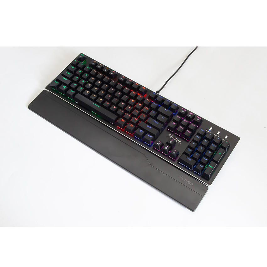 Bàn phím quang cơ Fuhlen Eraser (USB LED 7 màu)