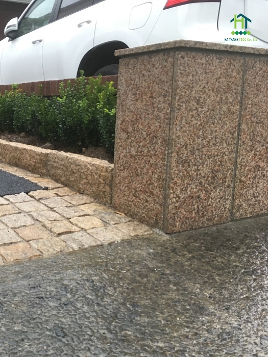 Đá bóc granite vàng