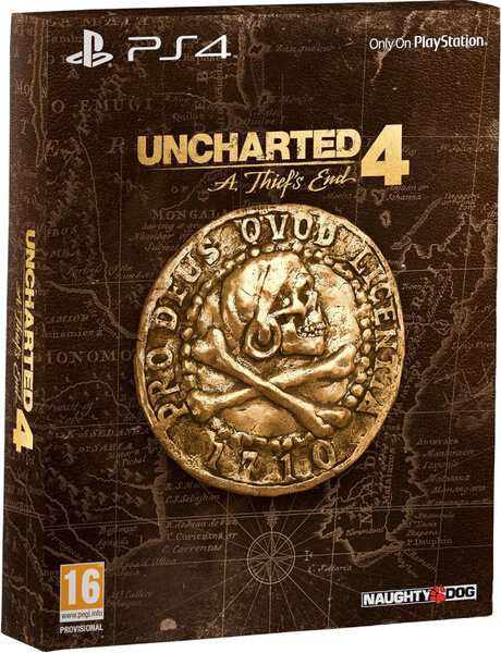 Uncharted 4:  A Thief's End Steel box