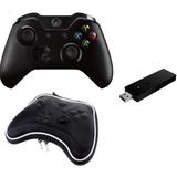 Tay Xbox One + USB Adapter ko dây + Bao chống sốc loại nhỏ