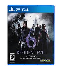 Resident Evil 6 game ps4