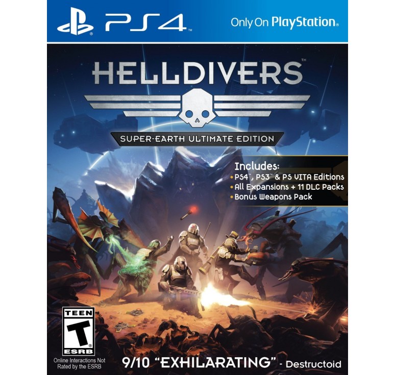 HELLDIVERS GAME PS4