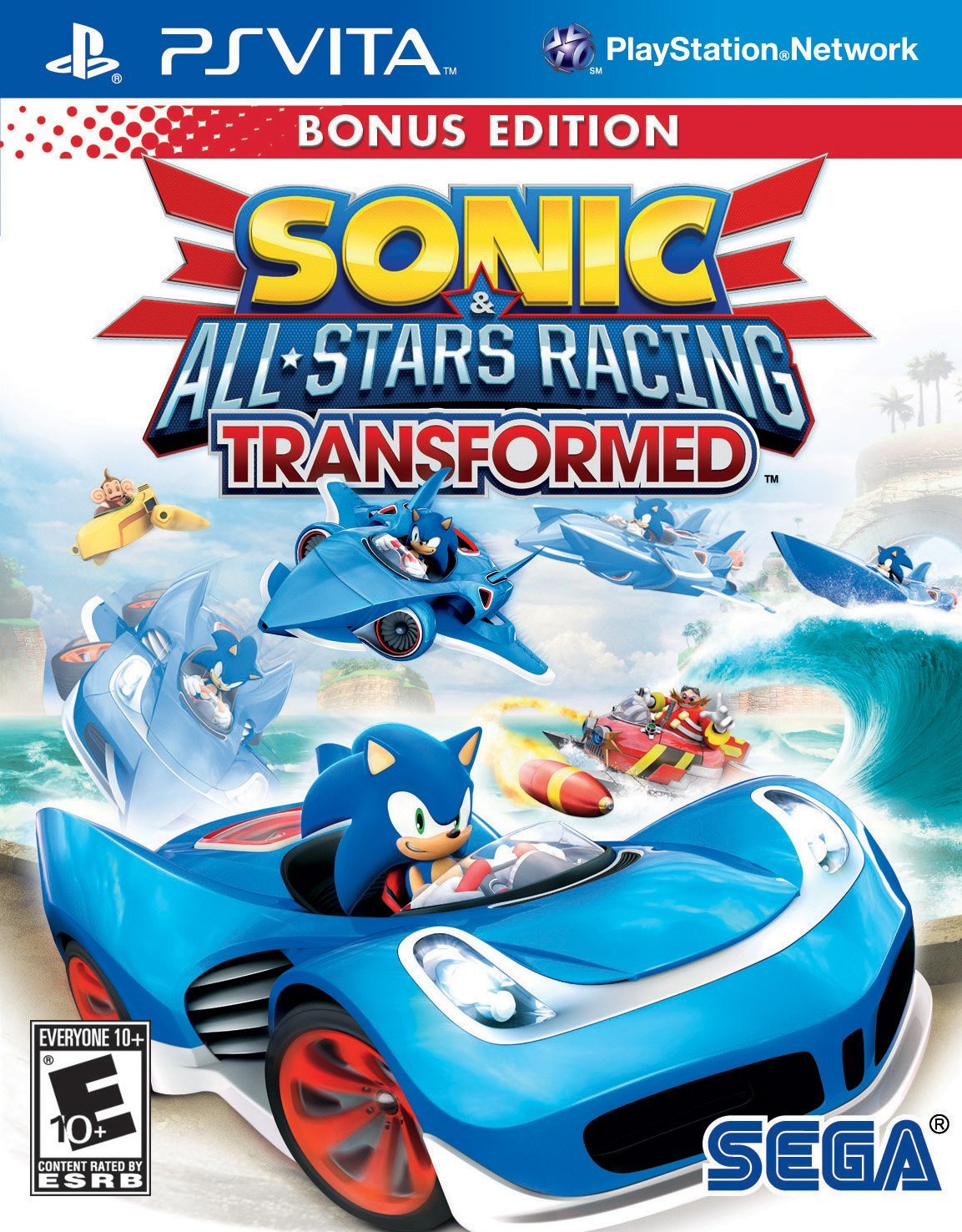 Sonic & All Stars Racing Tranformerd