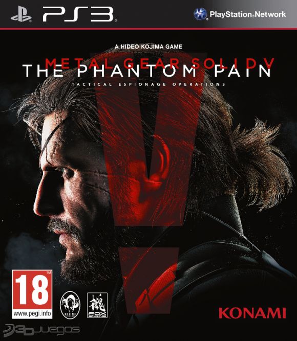 Metal Gear Solid V The Phantom Pain game ps3