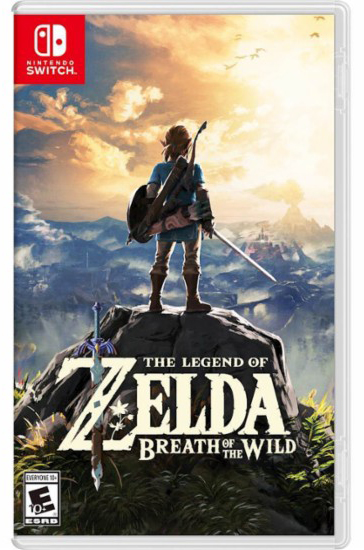 The Legend of Zelda : Breath of the Wild game Nintendo Switch