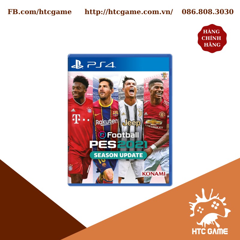 Đĩa PES 21 Hệ Asia Season Update (eFootball PES 2021 Std) - game PS4