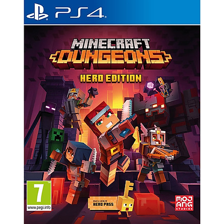 Minecraft Dungeons: Hero Edition-Game PS4