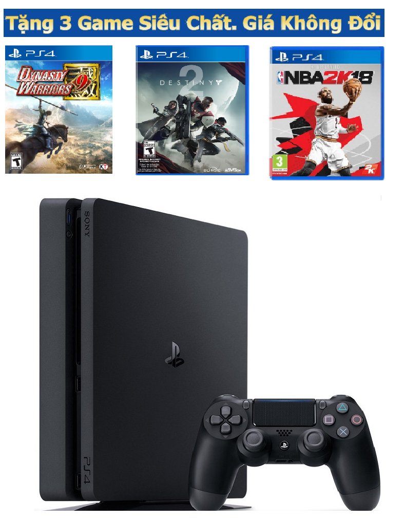 Máy chơi game PS4 Slim 500Gb Combo 1