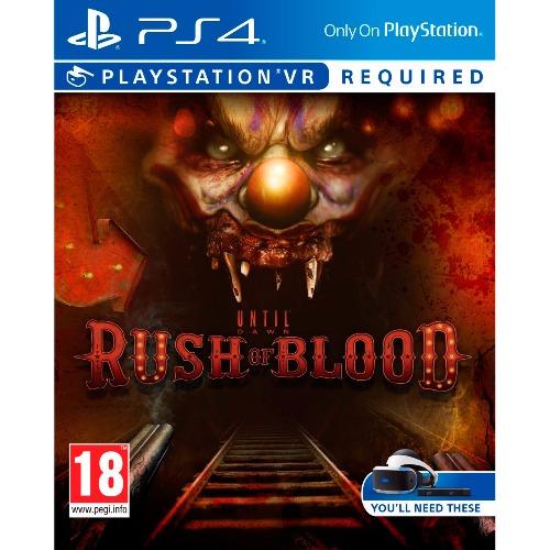 Until Dawn Rush Of Blood PlayStation VR