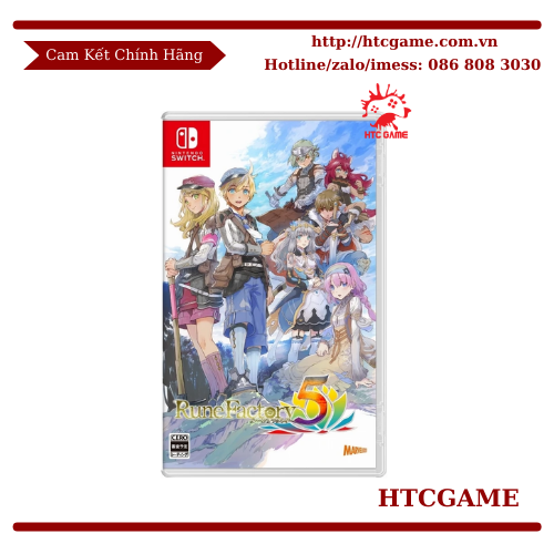 Rune Factory 5 - Game Nintendo Switch