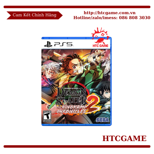 Game Demon Slayer: Kimetsu no Yaiba - The Hinokami Chronicles 2 - PS5