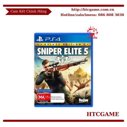 Sniper Elite 5 Deluxe Edition - Game PS4/PS5