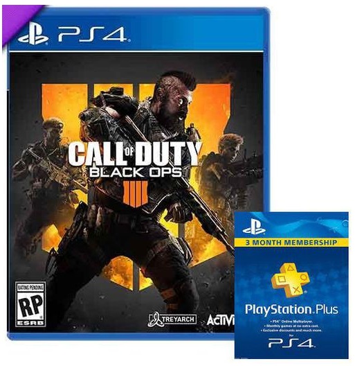 Call of Duty: Black Ops 4 + PSN Plus 3 tháng US