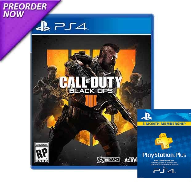 Call of Duty®: Black Ops 4 + PSN Plus 3 tháng (ASIA)