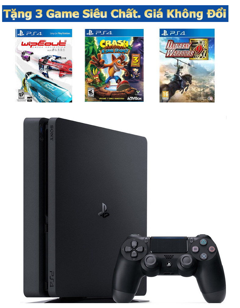 Máy chơi game PS4 Slim 500Gb Combo 2