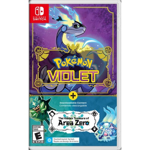 Pokemon Violet+DLC The Hidden Treasure of Area Zero-Game Nintendo Switch