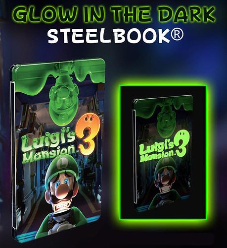 Luigi's Mansion 3 Steelbook Edition - Game Nintendo Switch