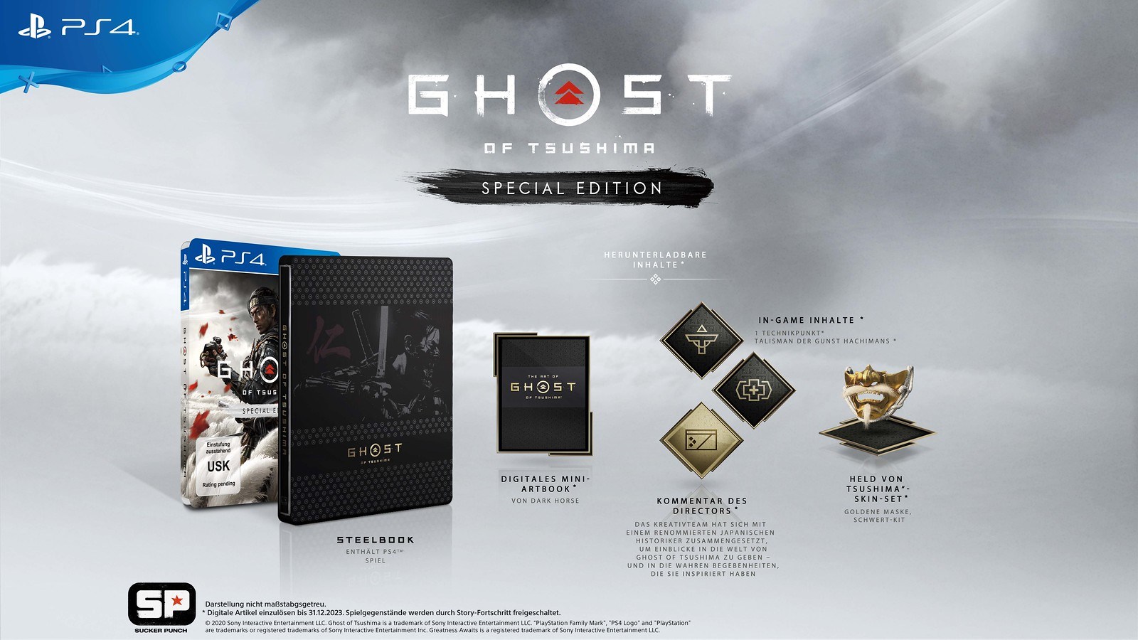 Ghost of Tsushima Special Edition - Game PS4