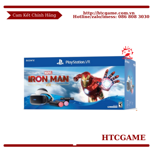 Bộ Kính Thực Tế Ảo PSVR CUH - ZVR2 V2 Iron Man Bundle Cho Máy PS4/PS5