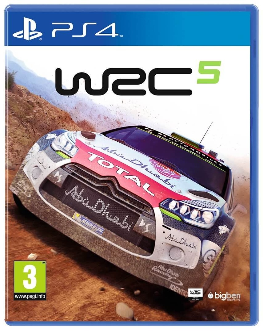 WRC 5 game ps4