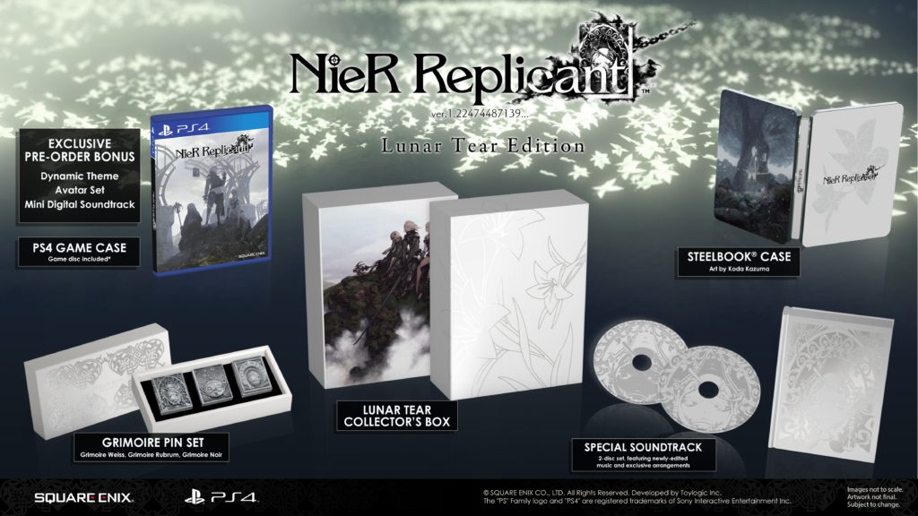 NieR Replicant Lunar Tear Edition Game PS4/PS5