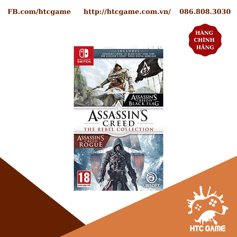 Assassin's Creed: The Rebel Collection - Game Nintendo Switch