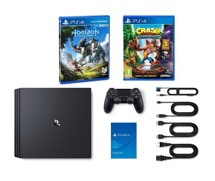 Máy Sony PS4 PRO 4K 1TB kèm 2 đĩa game BẤT KÌ