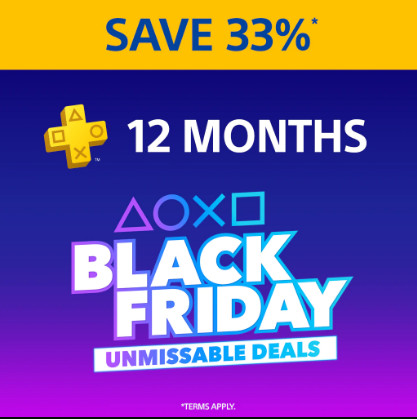 PSN Plus 12 tháng US Sale Black Friday