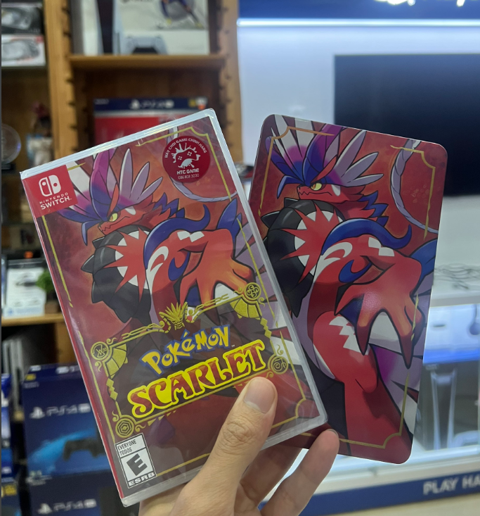 Pokemon Scarlet kèm Steelbook - Game Nintendo Switch