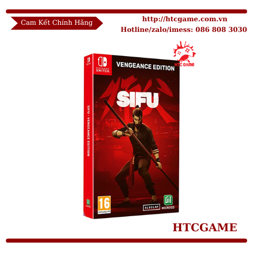 Sifu Vengeance Edition SteelBook - Game Nintendo Switch