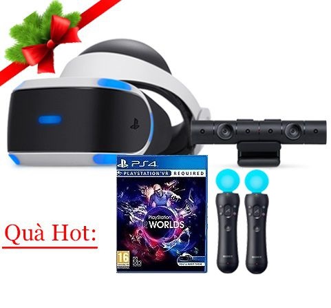 Kính thực tế ảo PSVR + 2 PS Move + Game VR World