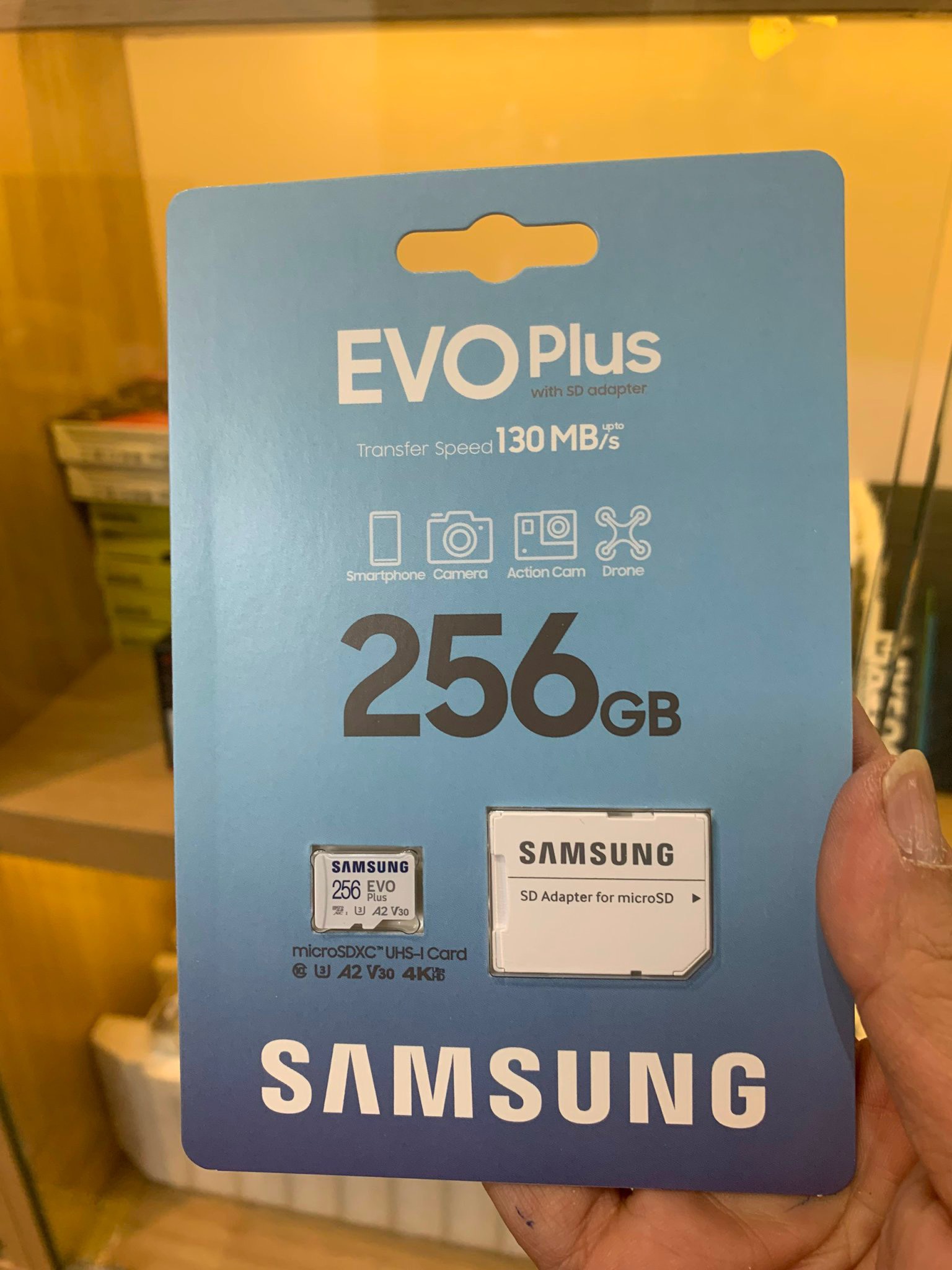 Thẻ nhớ Samsung Evo Plus SD 256G