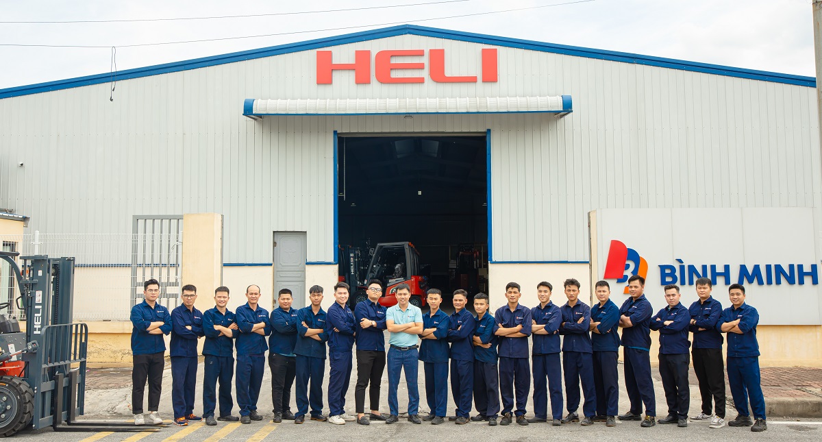 Lợi ích khi sử dụng xe nâng điện Lithium 2.5 tấn Heli thay thế xe nâng