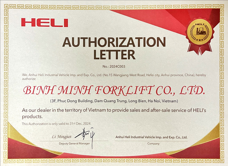 giay-chung-nhan-dai-ly-xe-nang-heli-2024-xe-nang-binh-minh