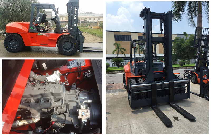 Tìm hiểu xe nâng 1 tấn diesel Heli