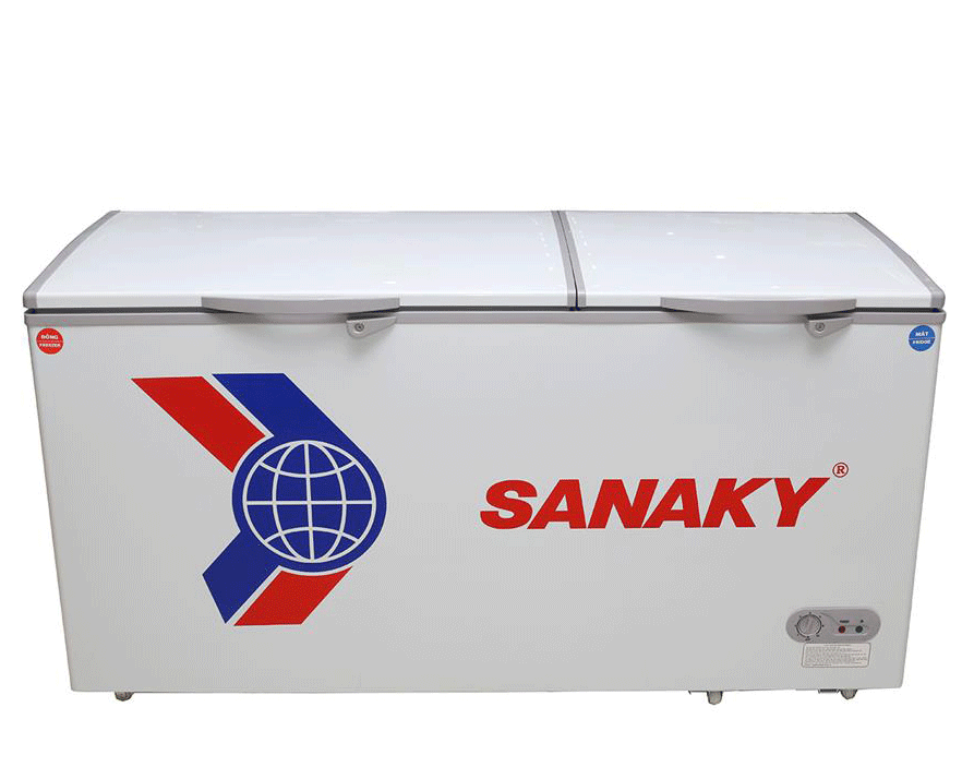 Tủ đông dàn đồng Sanaky VH-6699W1 2 ngăn đông/mát, 2 cánh tồn tại
