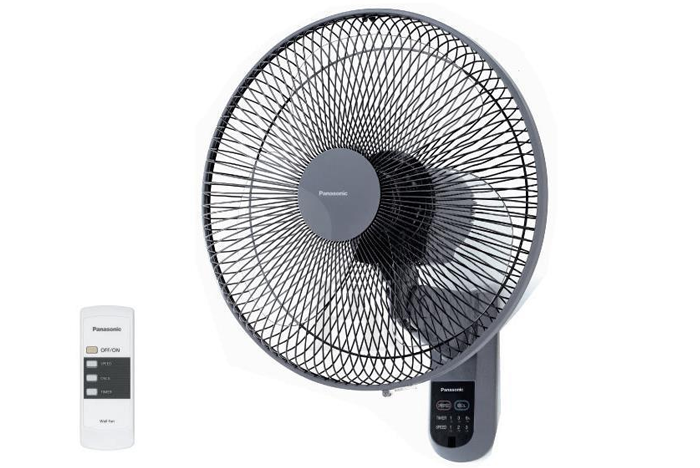 QUẠT TREO PANASONIC F-409MG CÓ ĐIỀU KHIỂN, MÀU XÁM 59W