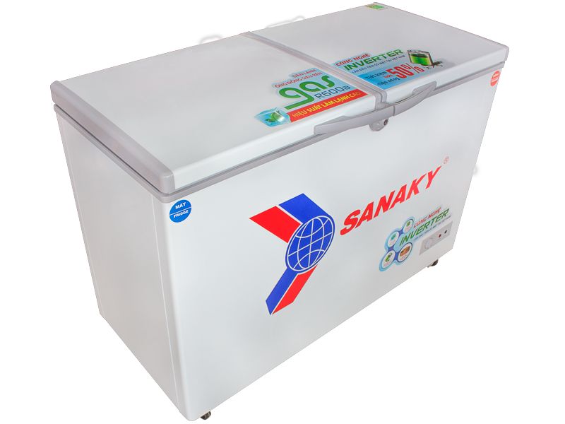 TỦ ĐÔNG SANAKY INVETER VH-2599W3 DÀN ĐỒNG LOẠI 2 NGĂN ĐÔNG/MÁT tồn tại
