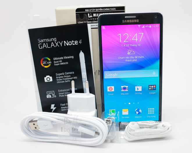 Galaxy Note 4 trình làng ở Việt Nam